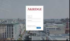 
							         Login - Property Office Commercial Real ... - Akridge Invested								  
							    