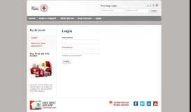 
							         Login - Red Cross Training Services Online Training								  
							    
