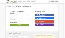 
							         Login / Register - MyCRM Download Centre - MyCRM Ltd								  
							    