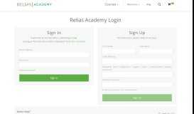 
							         Login - Relias Academy								  
							    