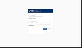 
							         Login Required - UVACollab								  
							    