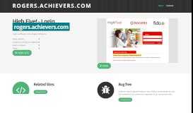 
							         Login: rogers.achievers.com High Five!								  
							    