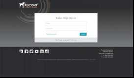 
							         Login - Ruckus Wireless Support								  
							    