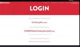 
							         LOGIN - Safety Now : Safety Now								  
							    