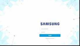 
							         Login - Samsung Partner Portal								  
							    