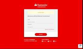 
							         Login - SCB - Santander Consumer Bank								  
							    
