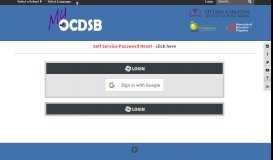
							         Login - School Website Support - ocdsb								  
							    