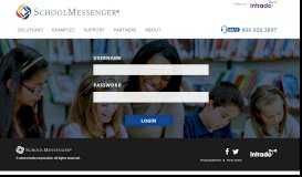 
							         Login - SchoolMessenger								  
							    