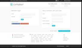 
							         Login / Signup - CV Maker								  
							    