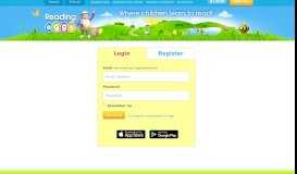 
							         Login | Signup – Reading Eggs								  
							    