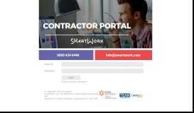 
							         Login || SmartWork Portal								  
							    
