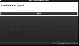 
							         Login - SOBS - School Online Booking Systems								  
							    