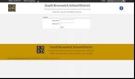 
							         Login - South Brunswick School District								  
							    