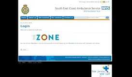 
							         Login - South East Coast Ambulance Service								  
							    