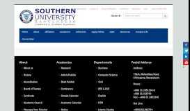 
							         Login – Southern University Bangladesh								  
							    