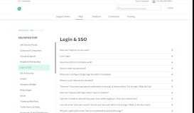 
							         Login & SSO : Freshdesk								  
							    