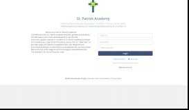 
							         Login | St. Patrick Academy - SchoolSpeak								  
							    