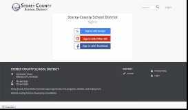 
							         Login - Storey County School District								  
							    