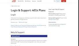 
							         Login & Support | ADP 401k Plan| ADP Retirement Services								  
							    