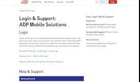 
							         Login & Support | ADP Mobile | Mobile Login for Pay Stubs, W2 ...								  
							    