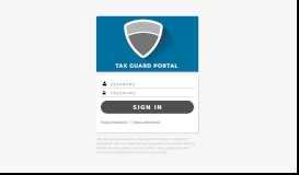 
							         Login | Tax Guard Portal								  
							    