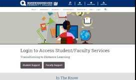 
							         Login to access student/faculty services								  
							    