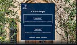 
							         Login to Canvas - University of Oxford								  
							    