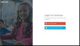 
							         Login to continue - Securly								  
							    