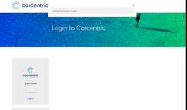
							         Login to Corcentric | Corcentric								  
							    