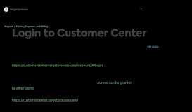 
							         Login to Customer Center | Targetprocess - Visual ...								  
							    