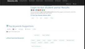 
							         Login to dut student portal Results For Websites Listing - SiteLinks.Info								  
							    