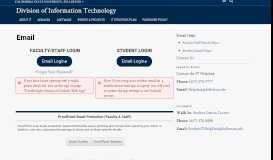 
							         Login To Email - Division of Information ... - Cal State Fullerton								  
							    