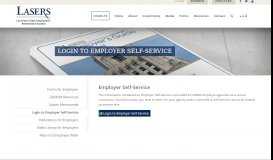 
							         Login to Employer Self-Service – LASERS								  
							    