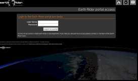 
							         Login to EPOS Portal - Earth Rider								  
							    