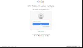 
							         Login to Google - Sign in - Google Accounts								  
							    