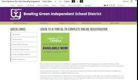 
							         Login to IC Portal to Complete Online Registration - Bowling Green ...								  
							    