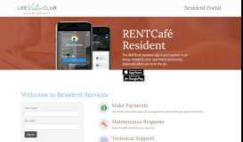 
							         Login to Lee Vista Resident Services | Lee Vista - RENTCafe								  
							    