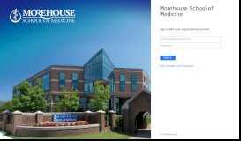 
							         Login to MSM Connect - Morehouse School of Medicine								  
							    