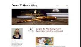 
							         Login To My Jumpstart Learning Online Account - Loyce Reiber								  
							    