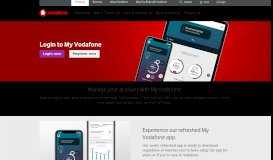
							         Login to My Vodafone | Vodafone Australia								  
							    