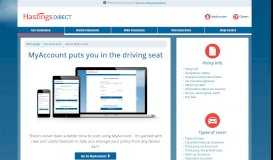 
							         Login to MyAccount – manage your insurance policy ... - Hastings Direct								  
							    
