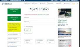 
							         Login to MyFleetistics Fleet Management Portal. GPS for Vehicles ...								  
							    