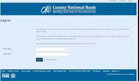 
							         Login to Personal Online Banking								  
							    
