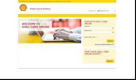 
							         Login to Shell Fuel Card online - Shell Global								  
							    