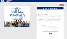 
							         Login to Student Portal - ASUB Vanguard Portal								  
							    