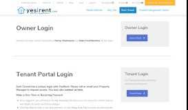 
							         Login to Tenant and Owner Portals -								  
							    