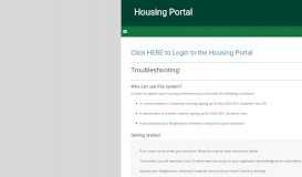 
							         Login to the Housing Portal - Binghamton University								  
							    