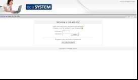 
							         Login to the site - Edu System								  
							    