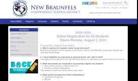 
							         Login to txConnect to register - New Braunfels ISD								  
							    