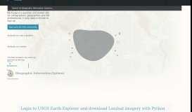 
							         Login to USGS Earth Explorer and download Landsat imagery with ...								  
							    